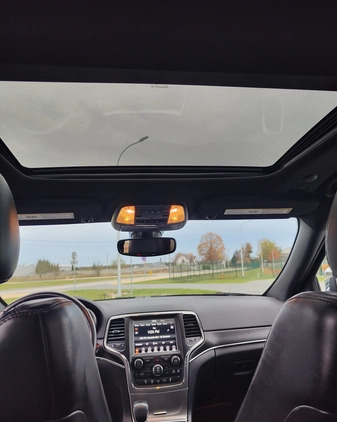 Jeep Grand Cherokee cena 116500 przebieg: 96483, rok produkcji 2018 z Siedlce małe 326